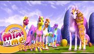 Rainbow color splash in the unicorn kindergarten - Mia and me - Season3