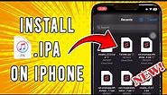 How to Install .IPA on iPhone | Sideload App on iOS (No Revoke)