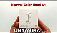 Huawei Color Band A1 Unboxing and First Look
