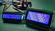 How to Connect an I2C Lcd Display to an Arduino | how to use lcd 1602 with i2c module | i2c LCD