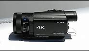 Sony AX100 4K Camcorder Hands-On! (CES 2014)