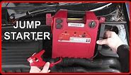 How to Start Your Car using a Portable Jump Starter (Booster Pack)