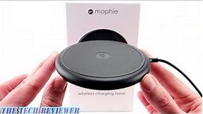 Mophie Wireless Charging Base: Stylish, Convenient and Optimized for iPhone!