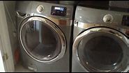 Samsung Front Loader Washer and Dryer Review WF520ABP - DV520AEP