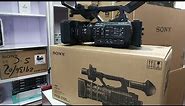 Sony PXW-Z190 Compact 4K 3-CMOS 1/3-type Sensor XDCAM Camcorder with Sony G zoom Unboxing & overview