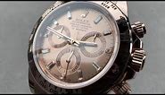Rolex Cosmograph Daytona DIAMOND Index Dial 116505 Rolex Watch Review