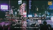 MASSIVE 30-Minute Rainy Street Photography TOUR of SHIBUYA, Tokyo || Sony a6300 + Sigma 30mm f1.4