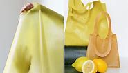 These reusable totes made from fruit skins is a green alternative to paper bags! - Yanko Design