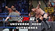 WWE 2K18 Universe Mode Cutscenes