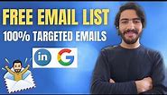 Use This Website to Collect Unlimited Emails For Free | Email List Building Strategy