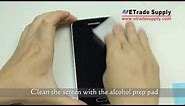 How to Install Galaxy S5 Tempered Glass Screen Protector -- NO BUBBLES!