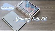 Samsung Galaxy Tab S6 Cloud Blue Unboxing 📦