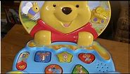 Musical and light up toy. VTech Disney Winnie the Pooh Play and Learn Laptop with lights.