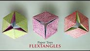 How To Make: Flextangles - DIY Paper Toys