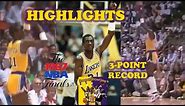 Michael Cooper 1987 NBA Finals 3-Point Record Full Highlights Game 2 vs Celtics
