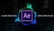 How to create Reactive Audio Spectrum Waveform Effects in Adobe After Effects (Tutorial)