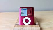 Product Red iPod Nano 3rd Gen in 2023