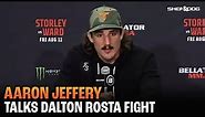 Aaron Jeffery on Dalton Rosta: 'Not as Good as He Thinks He Is’ | Bellator 298 Media Day interview