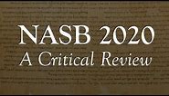 NASB 2020 Critical Review