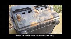 Restore Car Battery To Like New Condition - How To - DIY Automotive