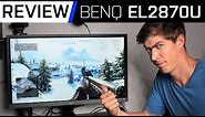 BenQ EL2870U REVIEW | BEST 4K Freesync Gaming Monitor Under $500