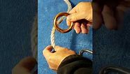 RAPPELLING WITH RAPPEL RING (SET UP HOW TO)
