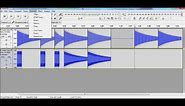 how to make 8 bit music with audacity.