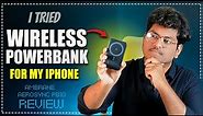 I Tried a Wireless PowerBank For My Iphone || Ambrane AeroSync PB10 Review