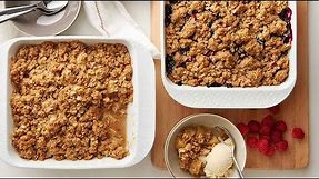 How to Make Fruit Crisp with Any Ingredients | Betty Crocker