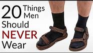 20 Things Men Should NEVER Wear | Outdated Trends To Avoid In 2024
