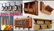 200+ DIY Wooden Coat Hook Ideas / Easy Projects For Bigineers