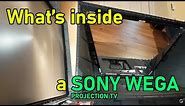 Inside a projection TV - How it's made: SONY WEGA LCD