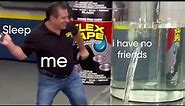 Flex tape meme - depressed edition