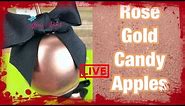 HOW TO ACHIEVE ROSE GOLD CANDY APPLES (Inedible )