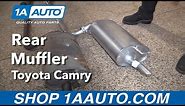 How to Replace Muffler 97-01 Toyota Camry