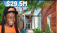 Inside Rapper Lil Wayne’s Miami Beach Mega Mansion