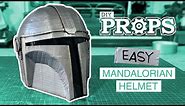 Easy DIY Cardboard MANDALORIAN Helmet | FREE TEMPLATES