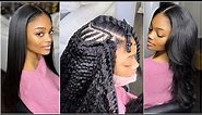 Updated Sew-in Tutorial | Kinky Straight Texture | ft. CurlsQueen