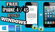 FREE IPHONE 4 / 4S BYPASS PERMANENT ANY UPDATE WINDOWS TOOL|Heavy User Gadgets|