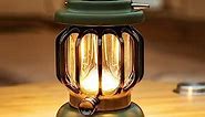 Camping Lantern,Portable Camping Lights,Battery Operated Lanterns for Power Outages,Romantic Atmosphere Lamp for Party,Tents,Hiking (Green)