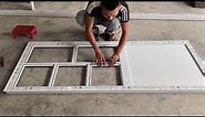 Techniques Building And Assemble Aluminum Door Easy For Newbies