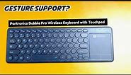 Portronics Bubble Pro Wireless Keyboard With Touchpad - Best Budget Wireless Keyboard