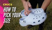 How to pick your size - Crocs Classic Clog