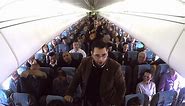 Verdi flashmob, on a plane…