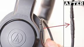 EASY Repair Cut & Broken Headphone cable DIY
