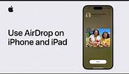 How to use AirDrop on your iPhone or iPad | Apple Support