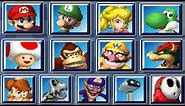 Mario Kart DS - All Characters