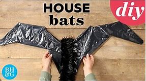 These DIY Bats Will Add a Spooky Touch to Your Home This Halloween | Made by Me