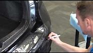 How to Install Rear Bumper Protector--Clear Paint Protection Film