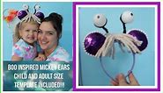 DIY Boo Inspired Mickey Ears- CHILD SIZE OR ADULT SIZE